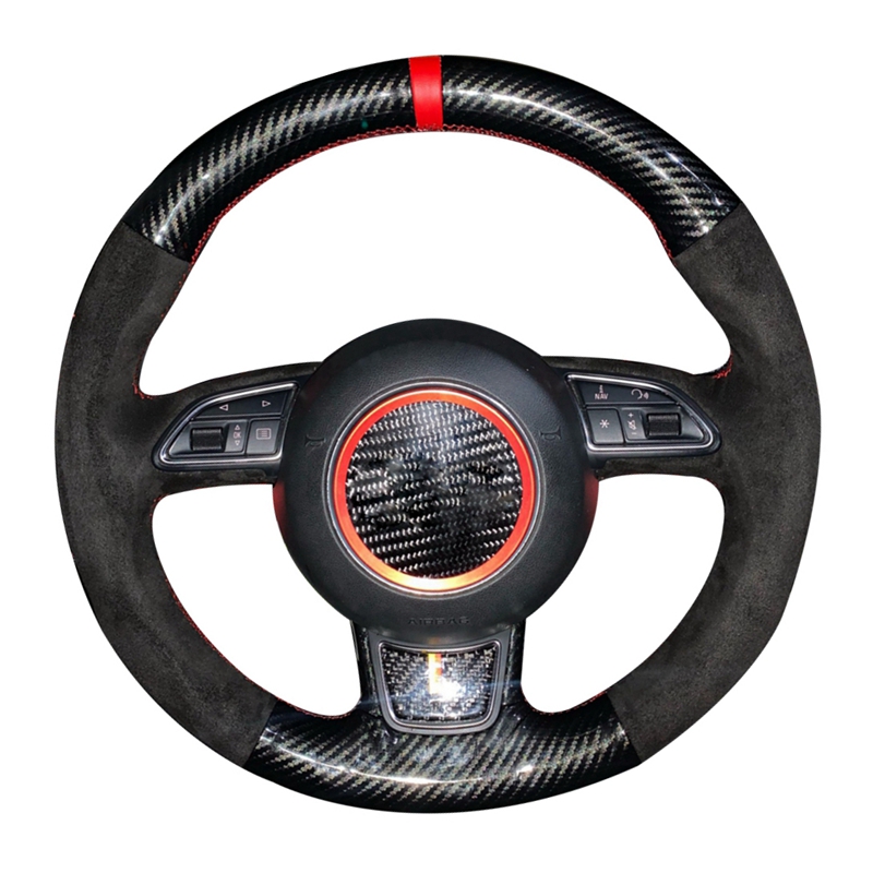 Car Steering Wheel Cover Anti Slip Breathable - Anti-Slip Ruota Auto Volante In Pelle