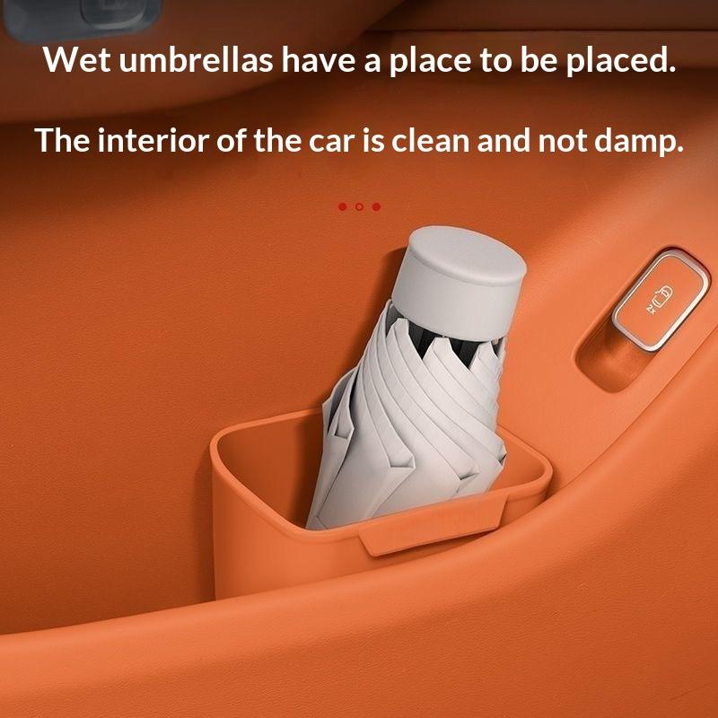 Waterproof Car Trash Can With Lid - Nuovo Portabicchieri in Silicone per Portiera