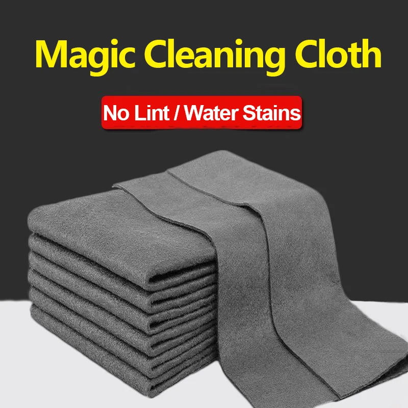 Microfiber Car Drying Towel Super Absorbent - Panno magico per vetro, nessuna traccia,