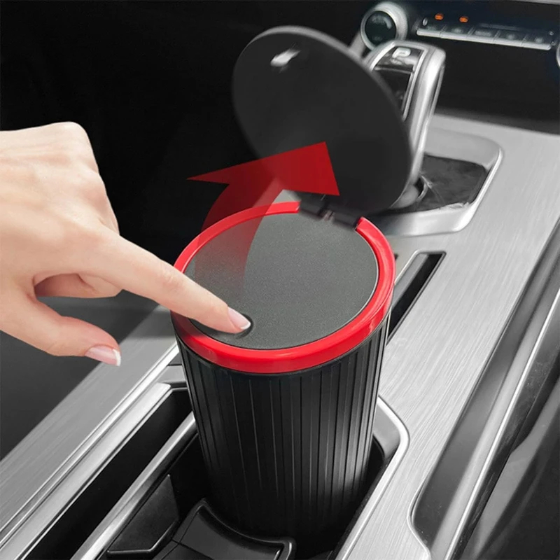 Waterproof Car Trash Can With Lid - Cestino per Auto tipo di interruttore