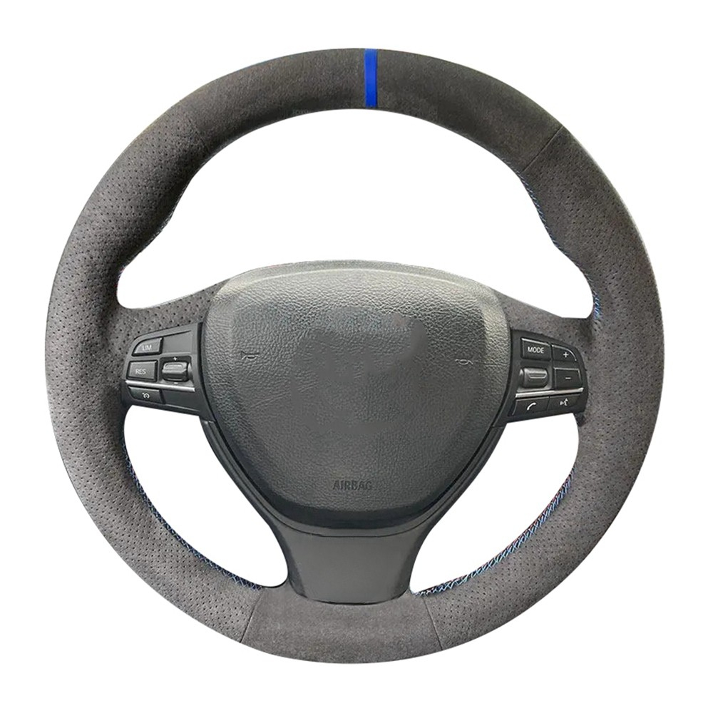 Car Steering Wheel Cover Anti Slip Breathable - Treccia coprivolante per auto in vera