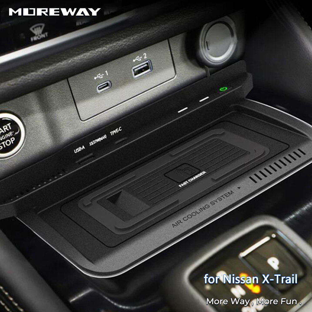 Wireless Car Charger Mount Fast Charging - Caricatore Wireless per Auto per Nissan