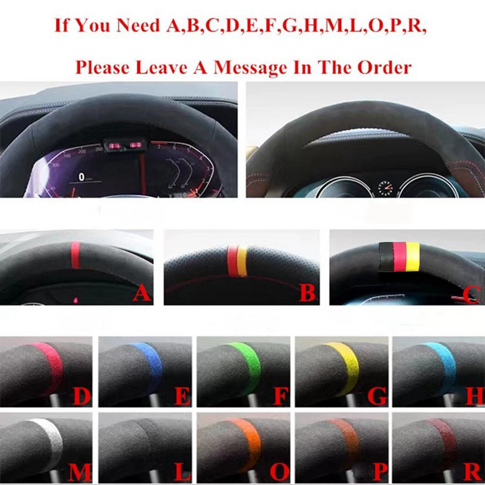 FAI DA TE Personalizzato Per K - Car Steering Wheel Cover Anti Slip Breathable recensione e prezzo