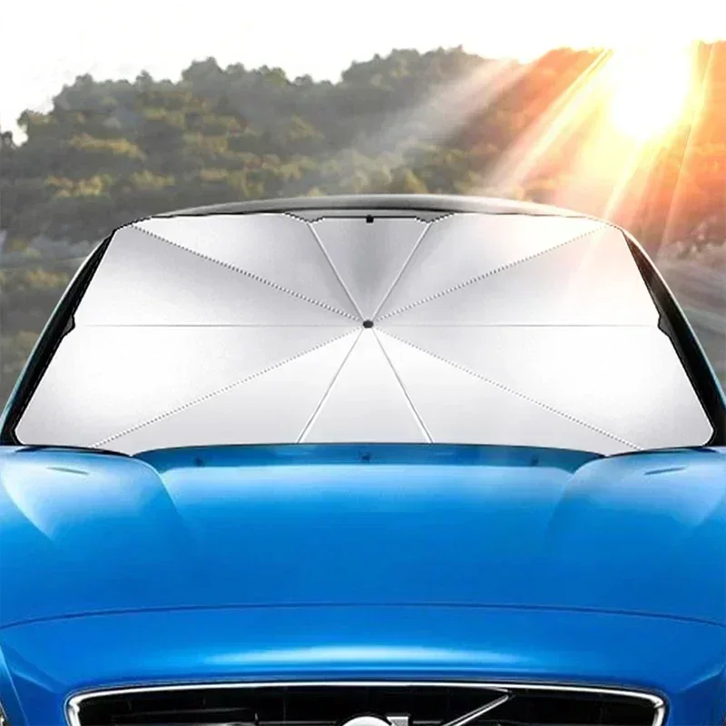Parasole Pieghevole per Parabr - Car Sunshade Windshield Umbrella Foldable recensione e prezzo