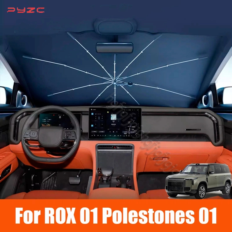 Per ROX 01 Polestones 01 Auto  - Car Sunshade Windshield Umbrella Foldable recensione e prezzo