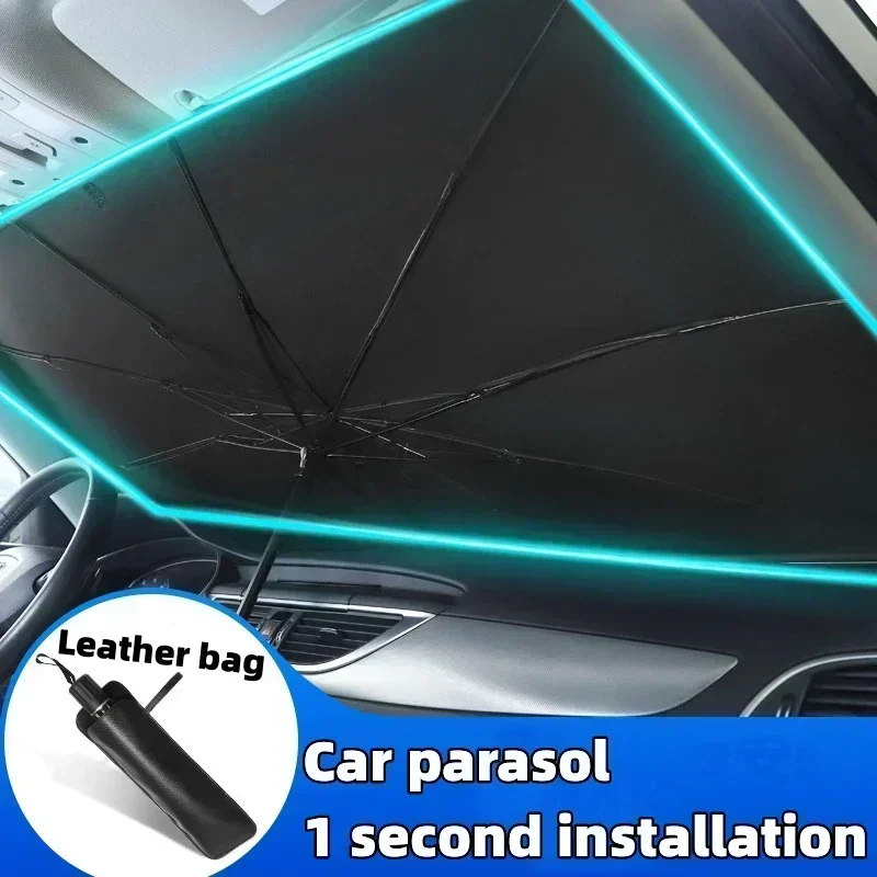 Parasole per Parabrezza Auto,  - Car Sunshade Windshield Umbrella Foldable recensione e prezzo