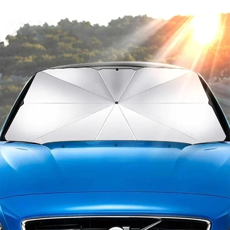 Parasole Pieghevole per Parabr - Car Sunshade Windshield Umbrella Foldable recensione e prezzo