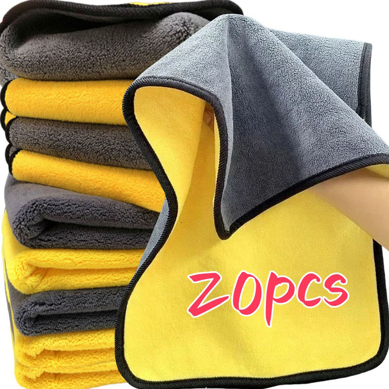 1/20 pz addensare panni in mic - Microfiber Car Drying Towel Super Absorbent recensione e prezzo