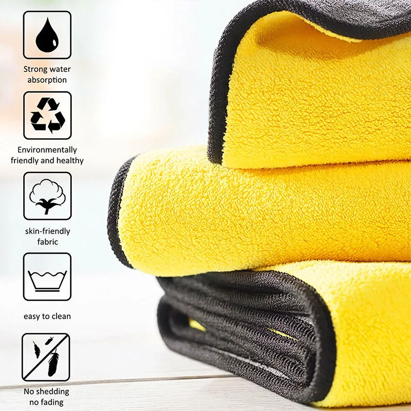 1/20 pz addensare panni in mic - Microfiber Car Drying Towel Super Absorbent recensione e prezzo