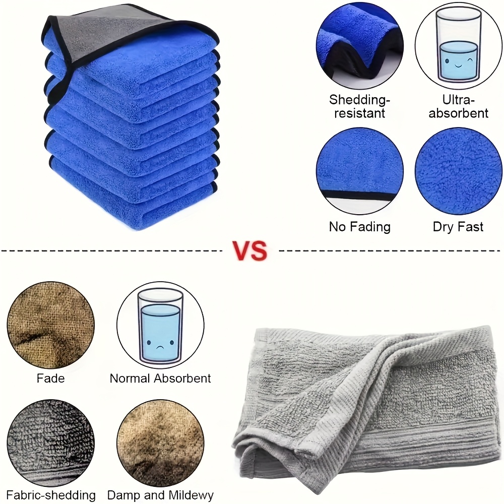 1-10 Pezzi di Asciugamani in M - Microfiber Car Drying Towel Super Absorbent recensione e prezzo