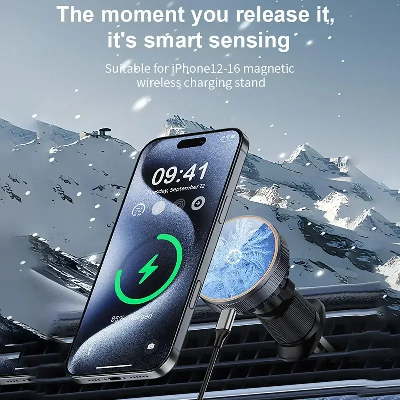 Caricatore Wireless Magnetico  - Magnetic Phone Holder For Car Vent recensione e prezzo