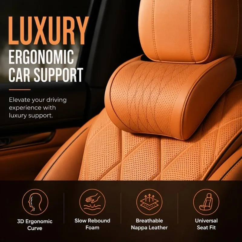 Cuscino universale per poggiat - Memory Foam Car Neck Pillow Lumbar Support recensione e prezzo