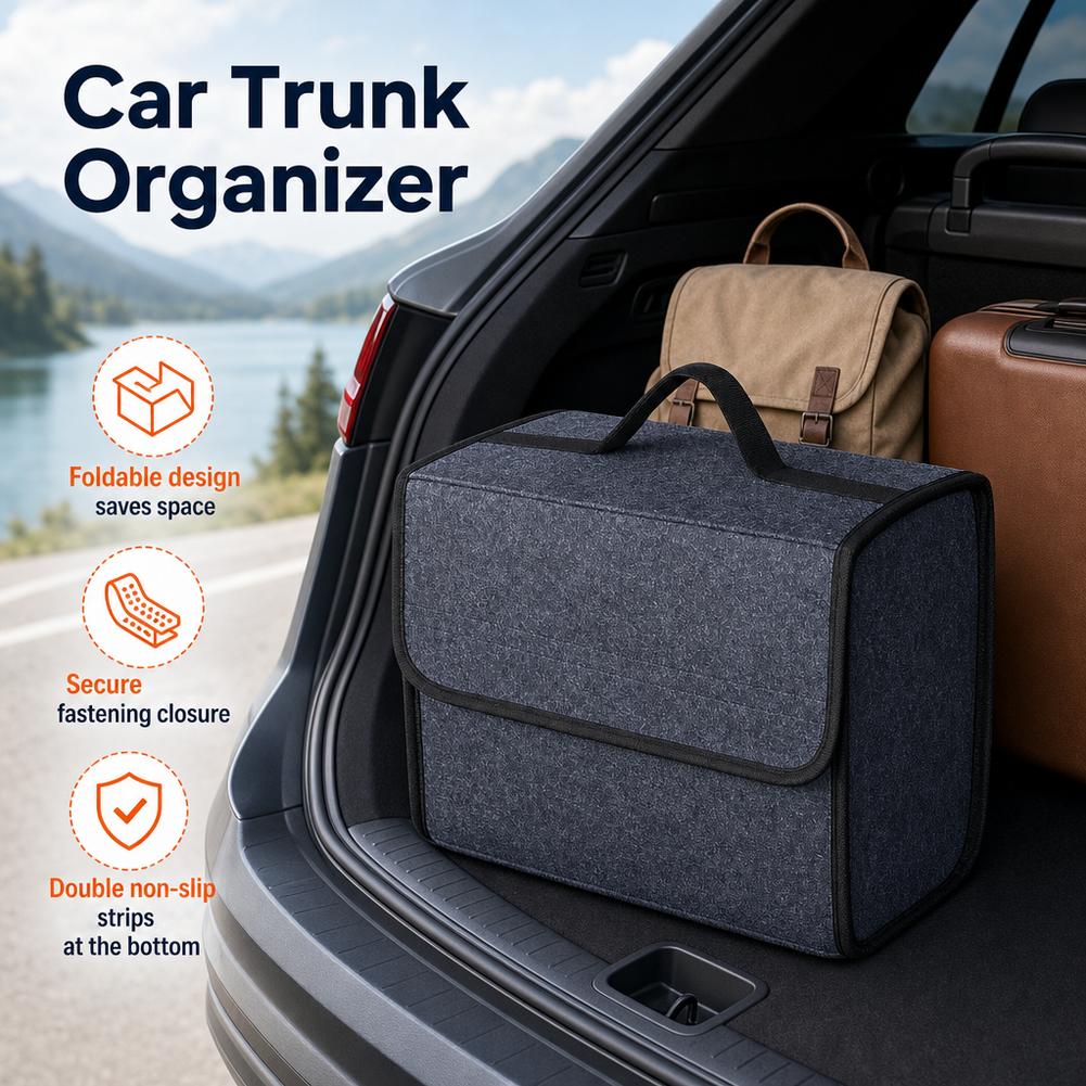 Organizzatore universale per b - Car Trunk Organizer Foldable Storage Box recensione e prezzo