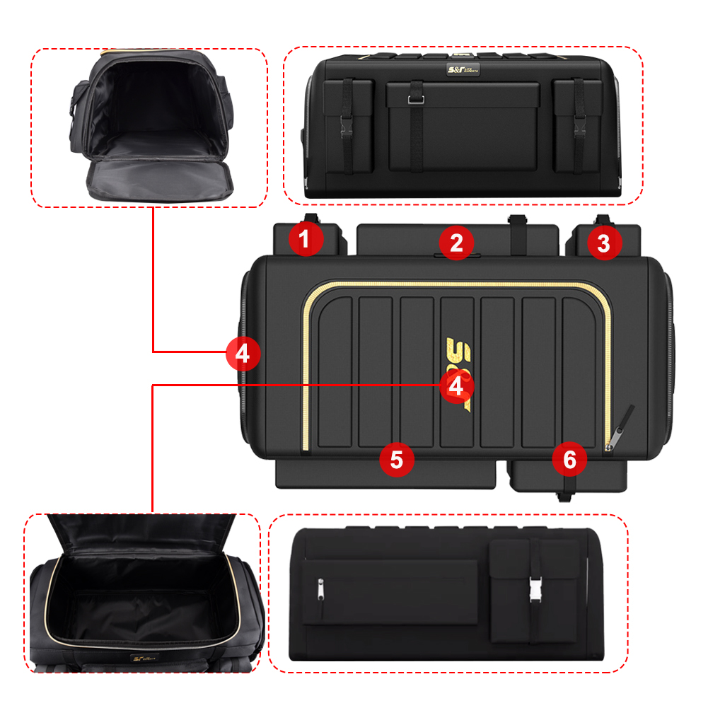 Universal Car Trunk Organizer  - Car Trunk Organizer Foldable Storage Box recensione e prezzo