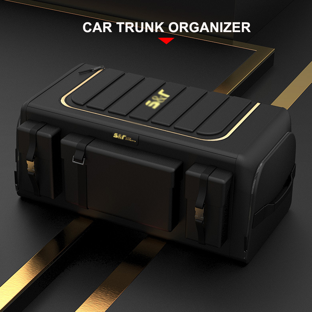 Universal Car Trunk Organizer  - Car Trunk Organizer Foldable Storage Box recensione e prezzo